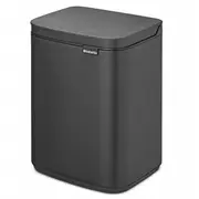 Brabantia atkritumu tvertne Bo 4L Mineral Infinite Grey 233708 Kosz na waste bin Gray