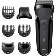 Braun Series 3 ShaveStyle 300Bt melns skuveklis Golarka Black