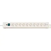 Brennenstuhl Premium-Line 10 kontaktligzda 3 m. balta 1952200100 Listwa gniazd