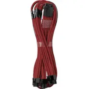 Cablemod C-Series Pro Modmesh 12Vhpwr līdz 3X Pci-E kabelis Corsair 60 cm. tumši sarkans To Kabel for 60Cm. dark red