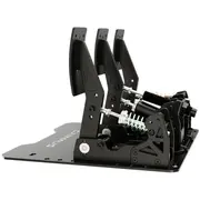 Cammus Lc100 V4 pedāļu komplekts. 200Kg slodzes šūnu sensors. Hall-Sensors melns Pedalset. Load-Cell-Sensor. Hall-Sensor czarny