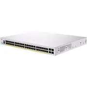 Cisco Cbs350-48P-4G pārvaldība L2/L3 Gigabit Ethernet 10/100/1000 Sudrabs Srebrny
