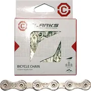 Clarks Shimano Campagnolo Sram Ybn C9 velosipēdu ķēde 9 ātrumi. Cp 1/2 116 posmi. 6.4 mm. ķēdes posms Standarta sudraba krāsa Rowerowy 1/2X11/128. ogniw. 6.4Mm. spinka do Standard srebrny