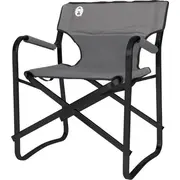 Coleman klāja krēsls tērauds pelēks Turystyczne Deck Chair Steel Grey