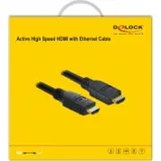 Delock Hdmi  Hdmi kabelis melns 85286 Kabel 20M czarny