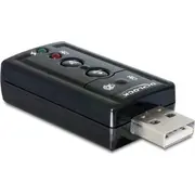 Delock Usb skaņas adapteris 61645 Karta Sound Adapter