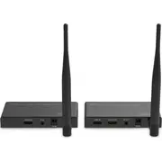 Digitus Ds-55346 bezvadu Hdmi paplašinātāja komplekts Fullhd 100M Av signāla pārraides sistēma System przekazu Wireless Extender Set