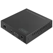Digitus Hdmi Fiber Ip uztvērējs 4K/60Hz Schwarz Receiver schwarz