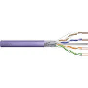 Digitus instalācijas kabelis. 6. kat. F/Utp. Dca. vads. Awg 23/1. Lsoh. 305M. violets. spole Kabel teleinformatyczny instalacyjny kat.6. drut. fioletowy. szpula