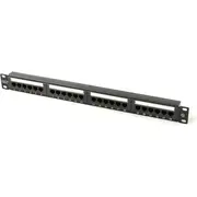 Digitus Patch panelis 19 1U 24X Rj45 Utp cat. Dn-91524U-1 Panel kat.5e