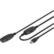 Digitus Usb-A Usb kabelis melns Da-73106 Kabel Czarny
