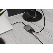 Digitus Da-70828 Usb-C Hdmi x2 Usb adapteris Silver Adapter Srebrny