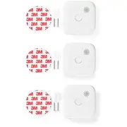 Dūmu sensors Nedis Smartlife 3 gab. Czujnik dymu Wifids21Wt3 3Szt.