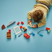 Duplo Mcqueen vizīte komūnas galvas vadītājam 10456 Wizyta Mcqueena warsztacie