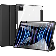Dux Ducis planšetdatora maciņš Toby ar atloku un statīvu priekš iPad Pro 11 2024 melns Etui na tablet czarne