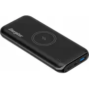 Energizer Induction Powerbank 10000 mAh 20W Qe10009Pq melns Pd Qi Indukcyjny czarny