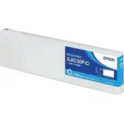 Epson tinte Sjic30P Ciāna Tusz cyan