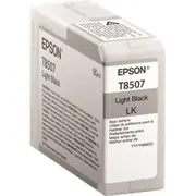 Epson tintes Ultrachromehd Light Black kasetne C13T850700 Tusz atramentowy
