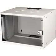 Equip Wandgehäuse skapis 19 07U 540X400Mm Glastür pelēks Szafa grau