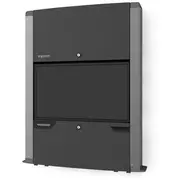 Ergotron Carefit 24 collu korpuss sēžamvietā. matēts melns 24-Inch Sit-Stand Enclosure. Matte Black