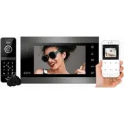 Eura Video Doortelefons Vdp-00C5 Melns Wideodomofon Czarny