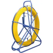 Extralink kabelis Kabeļa Velkšanas Stiens 8Mm 50M Stikklšķiedras velkošais stieņa Dzeltens Cable Pulling Rod Pilot Szklanego Do Kabli