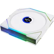 Fan Lian Li Unf Tl bezvadu Lcd 120 balts Wentylator Uni Wireless 12Tllcd1W1W