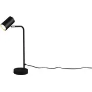 Galda lampa Trio melna Marley 512400132 Lampa na czarna