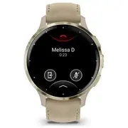 Garmin 010-02785-55 viedpulkstenis/sporta pulkstenis 3.05 cm 1.2 collas Amoled 41 mm digitāls 390 x pikseļu skārienekrāns Zelta Wi-Fi Gps Smartwatch zegarek sportowy Cyfrowy px Ekran dotykowy