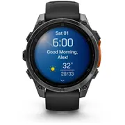 Garmin Fenix 8 Amoled sporta pulkstenis. melns 010-02904-00 Zegarek sportowy Czarny