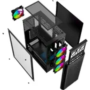 Gembird futrālis Ccc-Fc-400X Obudowa Fornax 400X Argb