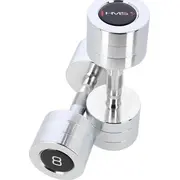 Hms Chd08 hromētas hanteles 2 x 8 kg Chromowane