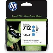 Hp Ink 712 3 iepakojumu 29 ml Cyan Designjet tinte Tusz Atrament 3-Pack 29-Ml