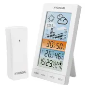 Hyundai meteoroloģiskā stacija Ws2050 balta Stacja meteo
