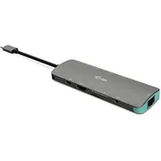 I-Tec metāla nano Usb-C stacija/replicators C31Nanodocklanpd Stacja/Replikator Metal Nano