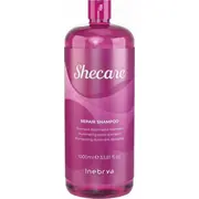 Inebrya Shecare Repair Shampoo balinošs un atjaunojošs šampūns ķīmiskas apstrādes bojātiem matiem Szampon do zniszczonych zabiegami chemicznymi