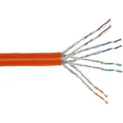 Inline S/Ftp instalācijas kabelis. Pimf. Cat.7A. Awg23. 1200Mhz. bez halogēna. oranžs. 300M 77300I Kabel instalacyjny S/Ftp. halogen free.