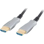 Kabel Lanberg Hdmi  czarny Ca-Hdmi-20Fb-0200-Bk Hdmi 20M