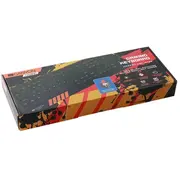Kanjona tastatūras bīstamība Gk-6 Rgb Us/Ru vadu melna Canyon keyboard Hazard Wired Black