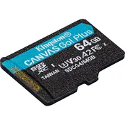 Kingston Technology Canvas Go Plus 64 Gb microSD Uhs-I 10. klase Microsd Klasa