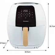 Klausberg Large Fryer White 7.7L 1800W Air Kb-7709 Frytownica