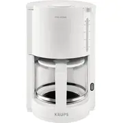 Krups F 30901 balts pilināms kafijas automāts Ekspres przelewowy