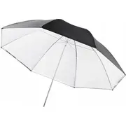 Lampa pētījums Walimex walimex 2In1 Reflex Caurspīdīgs lietussargs balts 109Cm Studyjna Translucent Umbrella white