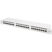 Lanberg Patch 24X Rj-45 Grey Pps6-1024-S Panel 1U 19 Kat.6 Szary