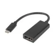 Lanberg Usb-C  Displayport Usb adapteris. melns Ad-Uc-Dp-01 Adapter Usb-C Czarny
