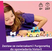 Lego Friends aksesuāru kravas automašīna 42678 Furgonetka akcesoriami