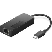 Lenovo Usb adapteris Usb-C/Rj45 Melns Adapter czarny