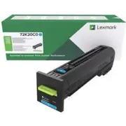 Lexmark ciānais toneris 72K20C0 Toner Cyan