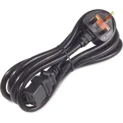 Lielbritānijas barošanas vads. Ap9895 Kabel Apc C19 Uk. 2.4M