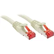 Lindy kat. 6 pelēks 3 m 47705 Rj-45/Rj-45 kat.6 Szary 3M
